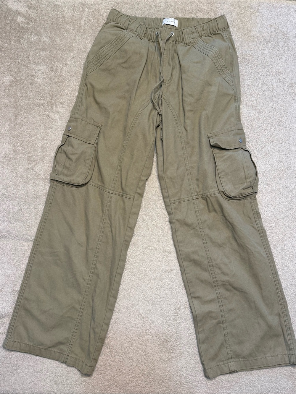 PacSun Women’s Small Olive Baggy Cargo Pants